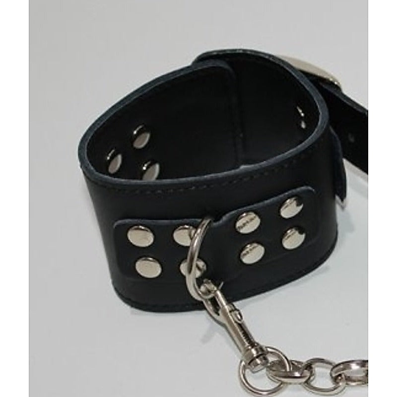 Wrist Restraints With Adjustable Buckle By Hell'S Couture - Cuffs and Restraints
