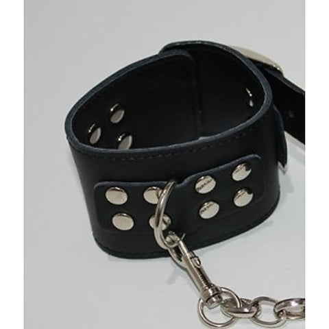 Wrist Restraints With Adjustable Buckle By Hell'S Couture - Cuffs and Restraints
