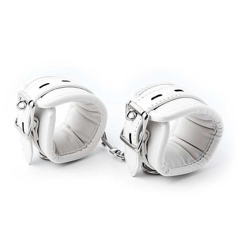 BANNED Soft Leather Elastic Sponge Cuffs - Cuffs and Restraints