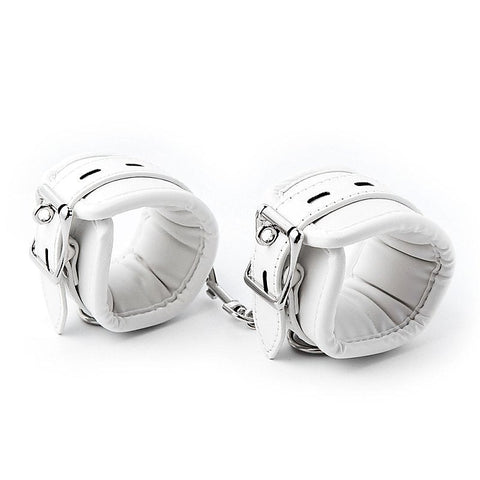 BANNED Soft Leather Elastic Sponge Cuffs - Cuffs and Restraints