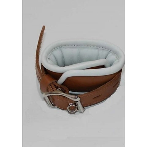 Luxurious Leather Wrist Restraints by Hell's Couture - Cuffs and Restraints