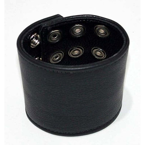 Restrained Elegant Leather Wrist Band Bondage Restraints - Cuffs and Restraints