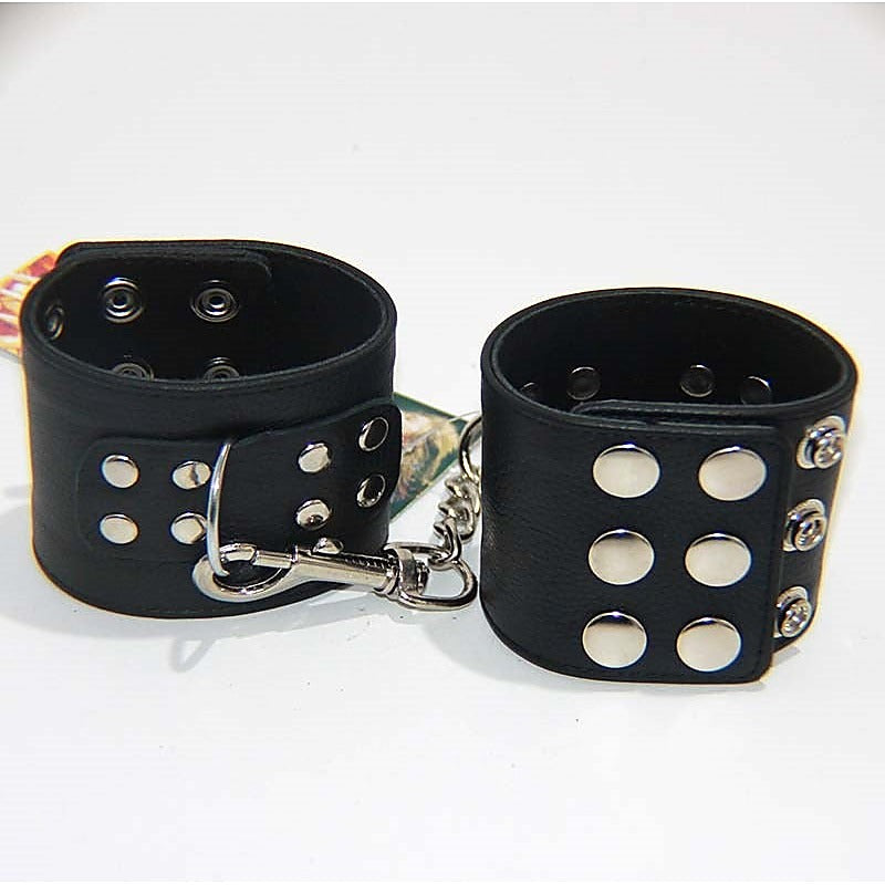 Adjustable Bondage Cuffs By Hell'S Couture - Cuffs and Restraints