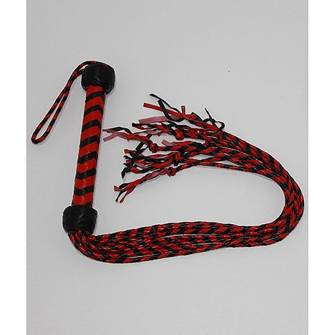 Kinky Leather Flogger With Nine Tails by Hell's Couture - Whips And Crops