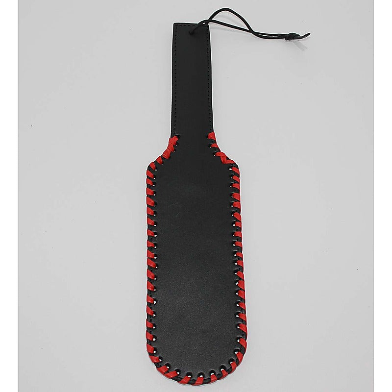 Station House Rectangular Paddle Leather By Hell'S Couture - Paddles And Slappers