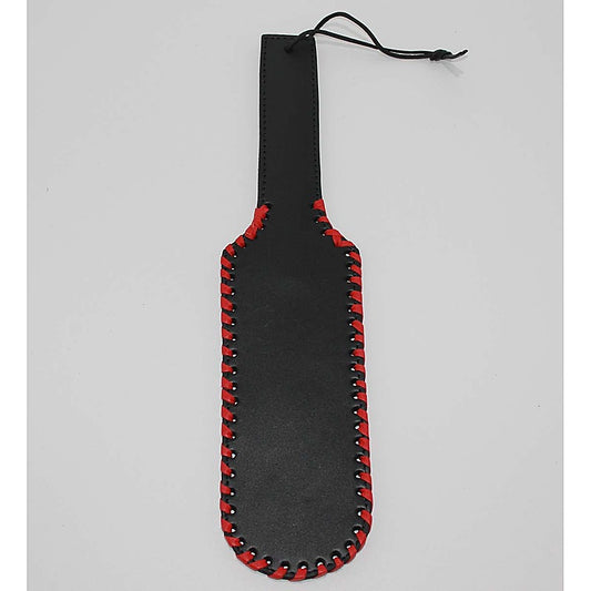 Station House Rectangular Paddle Leather By Hell'S Couture - Paddles And Slappers