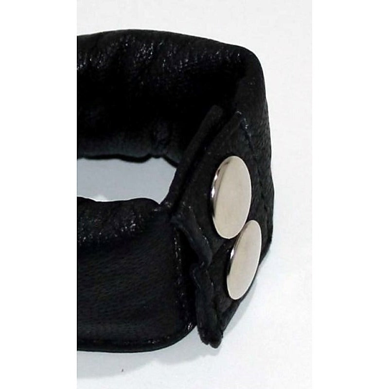 Leather Ball Stretcher Weight by Hell's Couture - Ball and Cock Toys