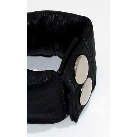 Leather Ball Stretcher Weight by Hell's Couture - Ball and Cock Toys