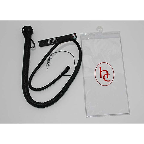 Stockmans Leather Whip 120cm by Hell's Couture - Whips And Crops