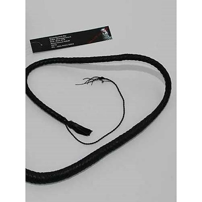 Stockmans Leather Whip 120cm by Hell's Couture - Whips And Crops