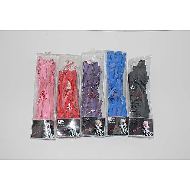 Whiplash Leather Flogger With Handle By Hell'S Couture - Whips And Crops