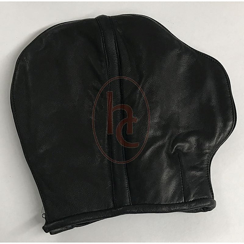 Bondage Hood With Zipper Face by Hell's Couture - Bondage Hoods