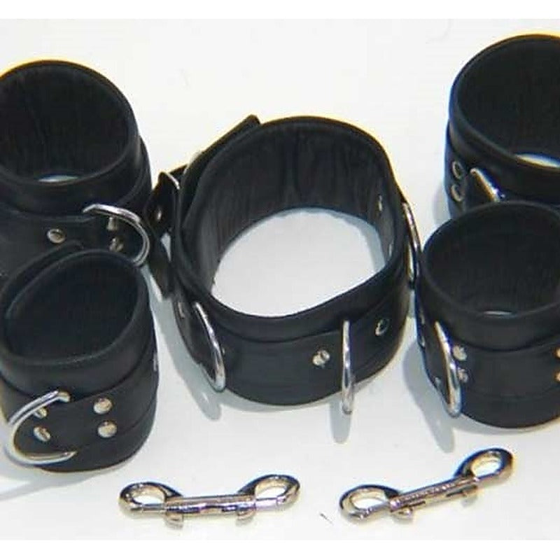 The Specialist Leather Bondage Set Bondage Restraints - Cuffs and Restraints