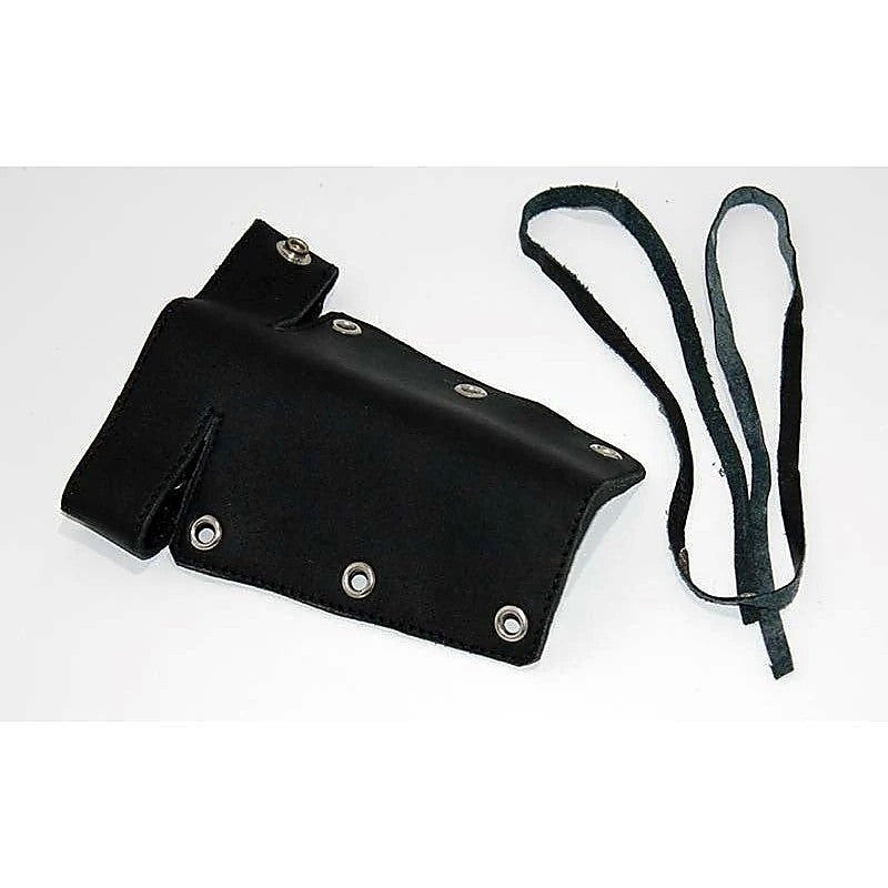 Lace Up Leather Cock Sheath By Hell'S Couture - Cock Rings
