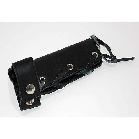 Lace Up Leather Cock Sheath By Hell'S Couture - Cock Rings