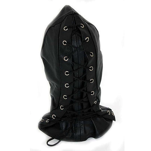Leather Executioner Bondage Hood by Hell's Couture - Bondage Hoods