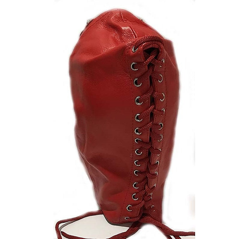 Leather Spiked Devil Hood by Hell's Couture - Bondage Hoods