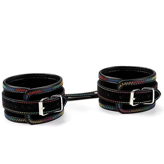 Color Thread Wrist and Ankle Cuffs - Cuffs and Restraints