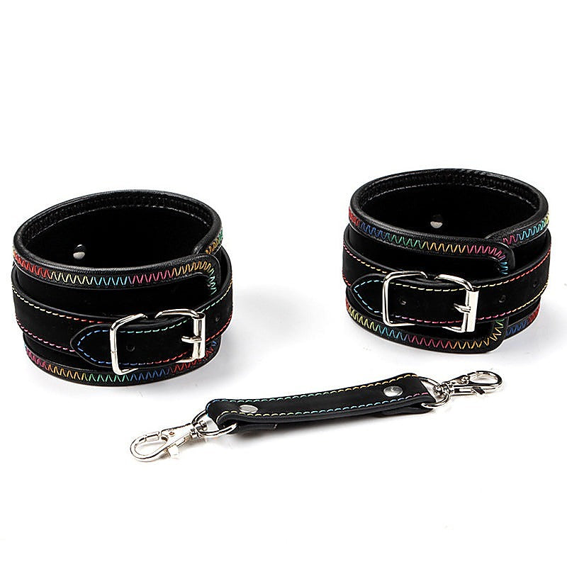 Color Thread Wrist and Ankle Cuffs - Cuffs and Restraints