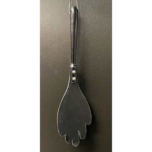 Hand Slapper With Wooden Handle By Hell'S Couture - Whips And Crops