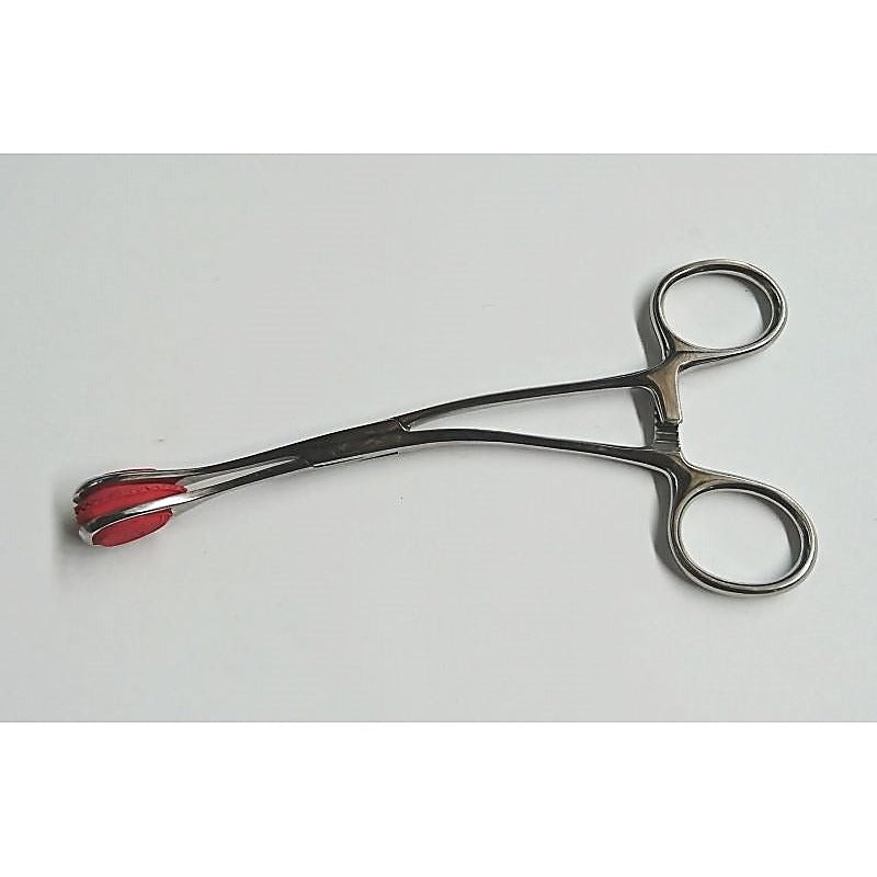 Young Tongue Forceps with Curved Handle by Hell's Couture - Dental and Clinical