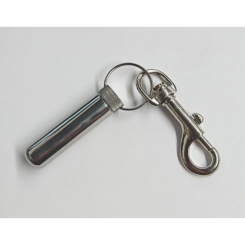 Steel Inhaler Carry Case by Hell's Couture - Steel Sex Toys