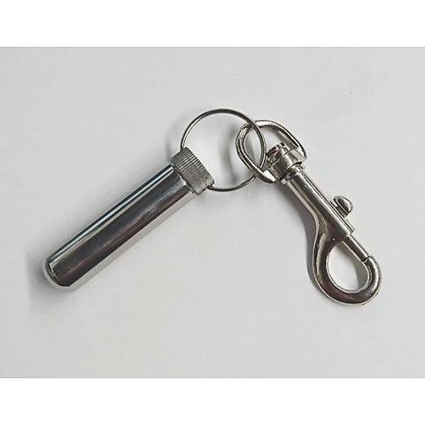 Steel Inhaler Carry Case by Hell's Couture - Steel Sex Toys
