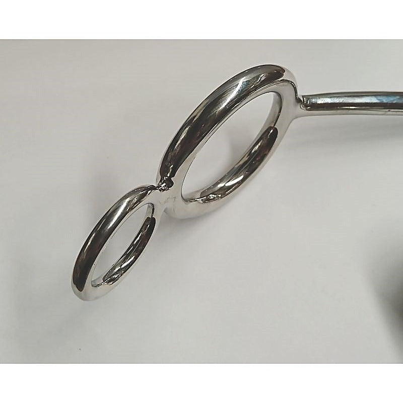 Triple Ball Anal Hook With Double Cock Ring - Cock Rings