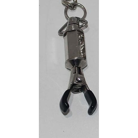 Deluxe Adjustable Nipple Clamps By Hell'S Couture - Breast and Nipple Toys