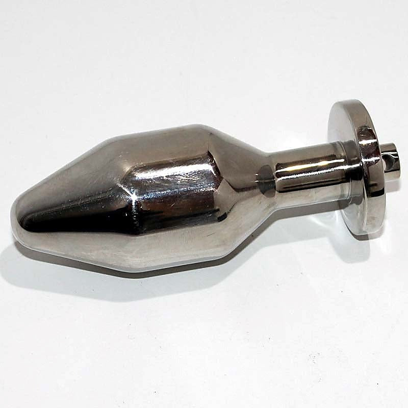 Rockets Butt Plug In Steel by Hell's Couture - Steel Sex Toys