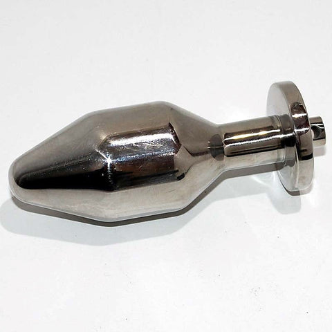 Rockets Butt Plug In Steel by Hell's Couture - Steel Sex Toys