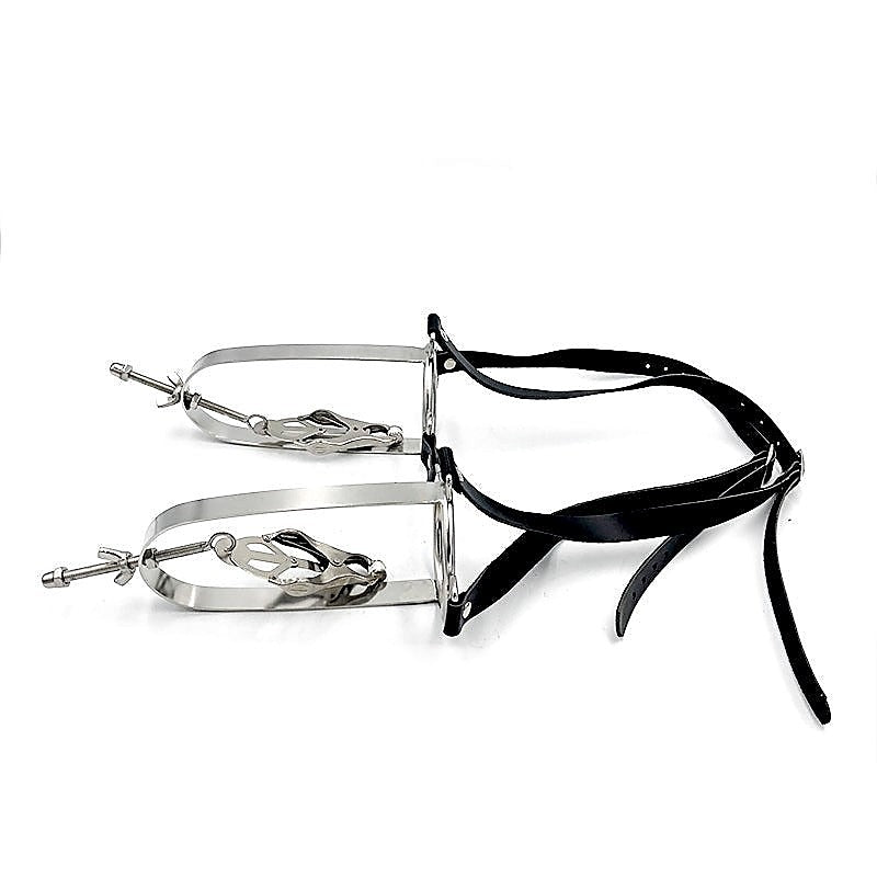 Clover Clamp Nipple Stretcher With Strap By Bdstyle - Breast and Nipple Toys