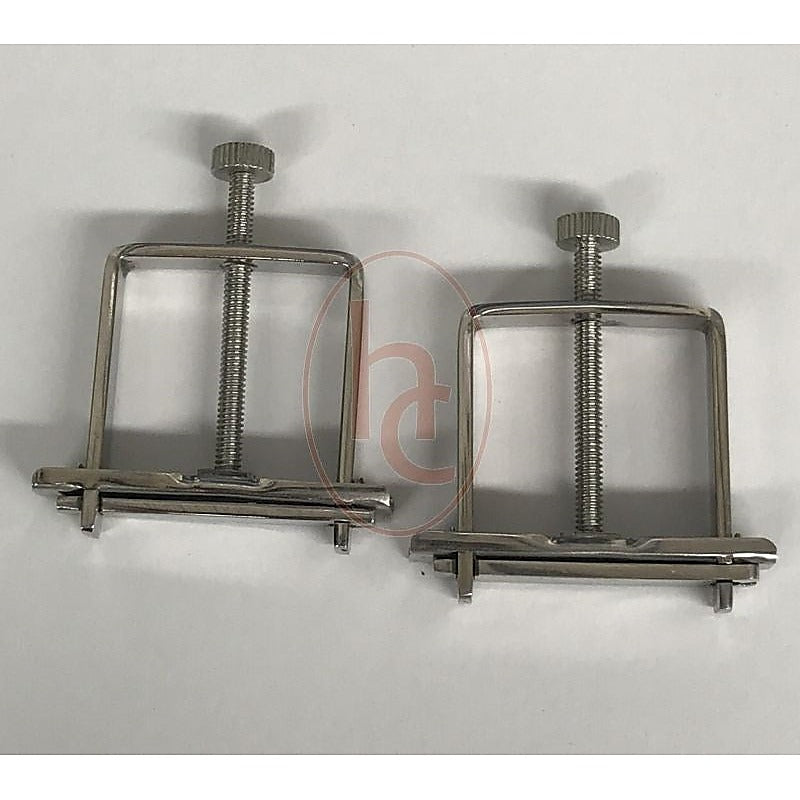 Press Style Nipple Clamps By Hell'S Couture - Breast and Nipple Toys