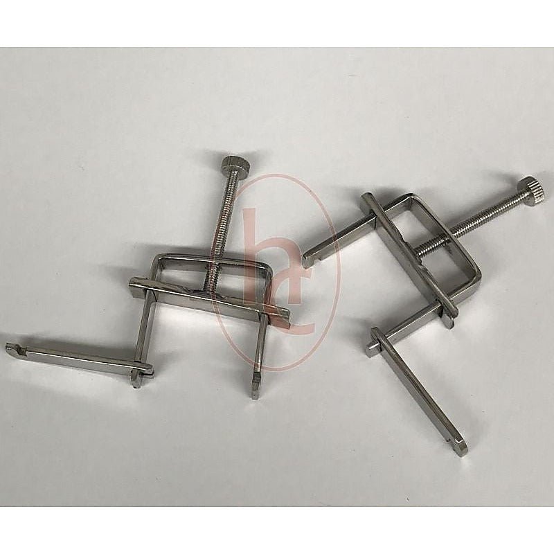Press Style Nipple Clamps By Hell'S Couture - Breast and Nipple Toys
