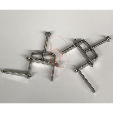 Press Style Nipple Clamps By Hell'S Couture - Breast and Nipple Toys