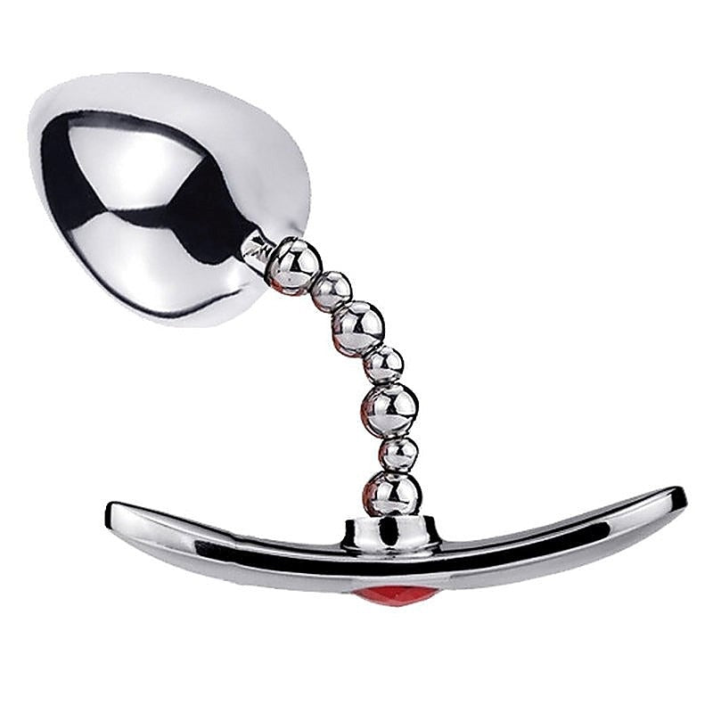 Bendable Steel Butt Plug - 1 Ball - Steel Sex Toys