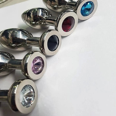 Magic Mushie Anal Delight With Gems Medium By Hell'S Couture - Butt Plugs