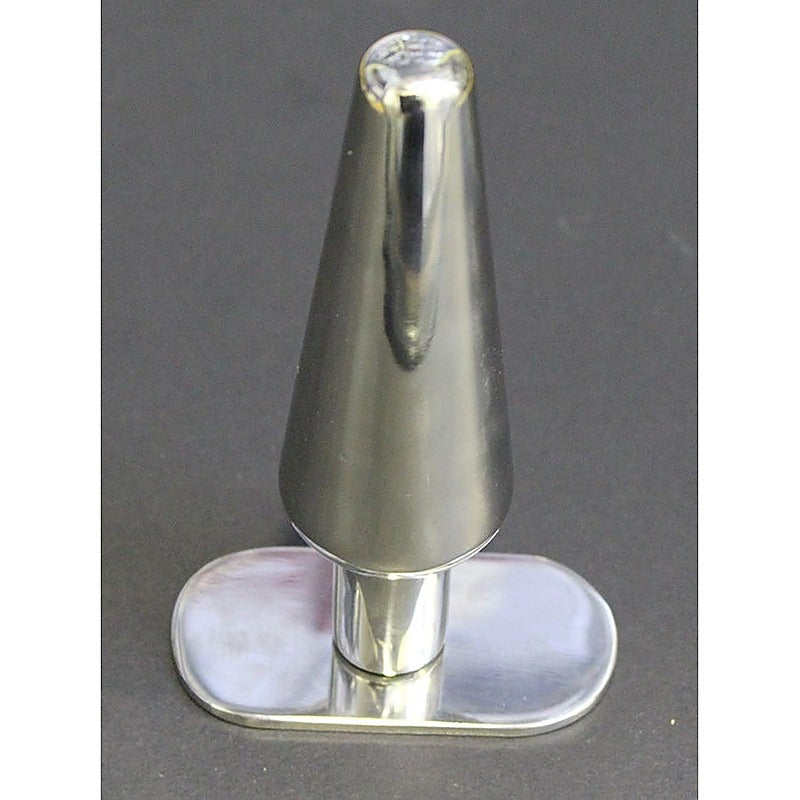 Subnei Metal Butt Plug By Hell'S Couture - Steel Sex Toys