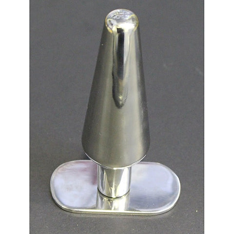 Subnei Metal Butt Plug By Hell'S Couture - Steel Sex Toys