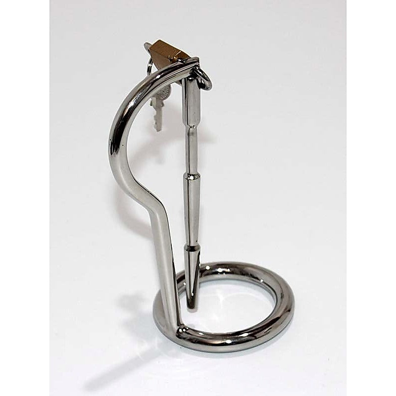 Intruder Cock Ring With Penis Wand by Hell's Couture - Spreaders and Hangers