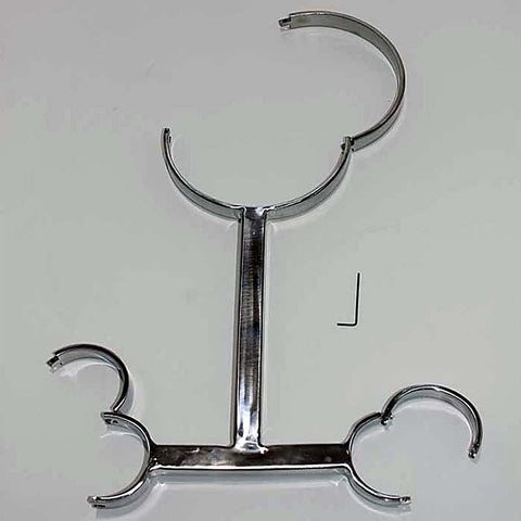 Model-T Neck & Wrist Restraints by Hell's Couture - Cuffs and Restraints