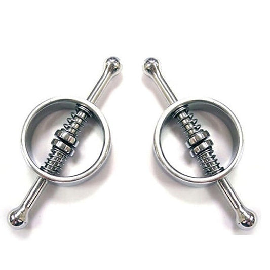 Spring Loaded Nipple Clamps - Breast and Nipple Toys