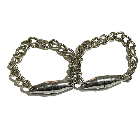 Magnetic Nipple Clamps By Hell'S Couture - Breast and Nipple Toys