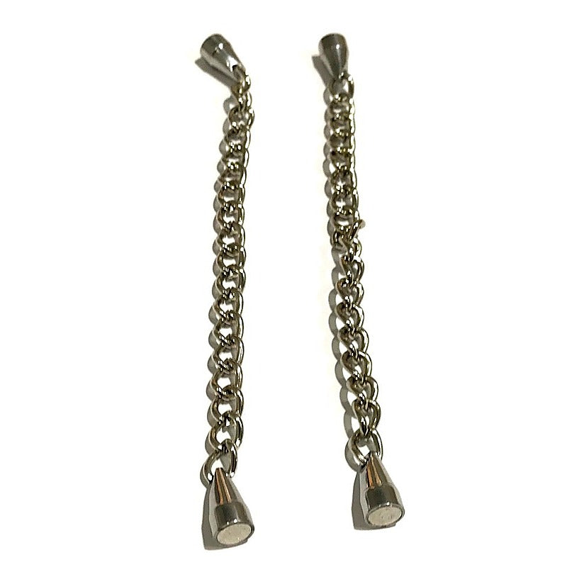 Magnetic Nipple Clamps By Hell'S Couture - Breast and Nipple Toys