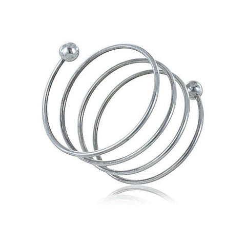 4Shared Cock Ring Spiral By Hell'S Couture - Cock Rings