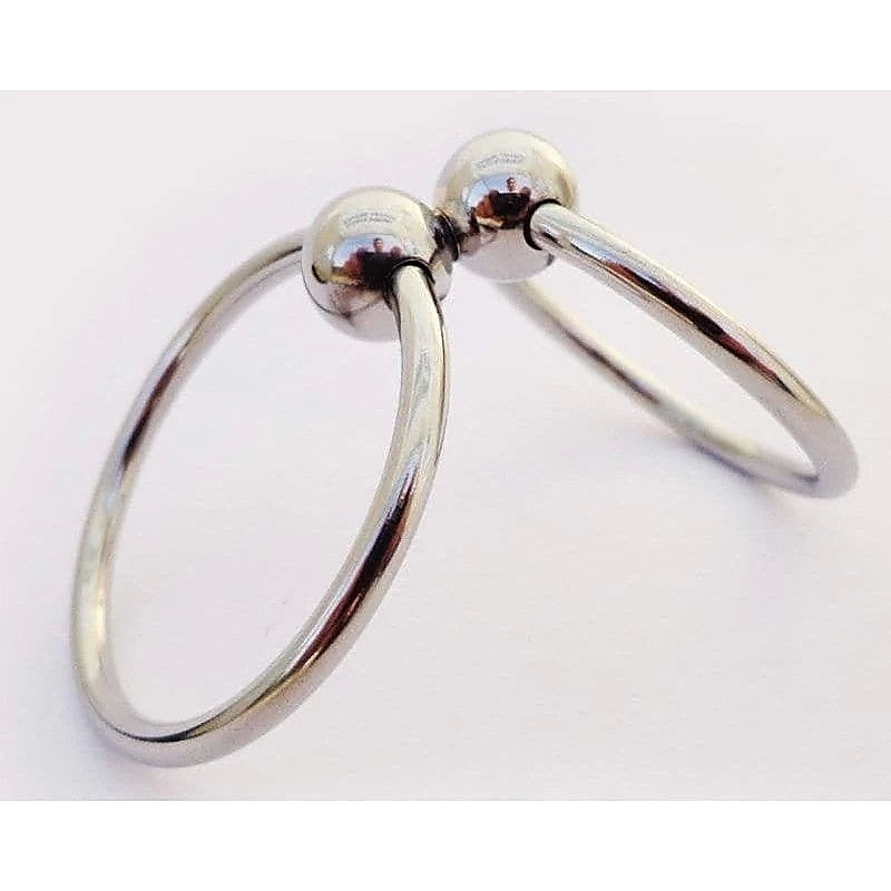 Cock Ring Duo Glans & Ball By Hell'S Couture - Cock Rings