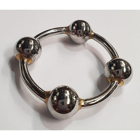 Men'S Steel Glans Ring By Hell'S Couture - Cock Rings
