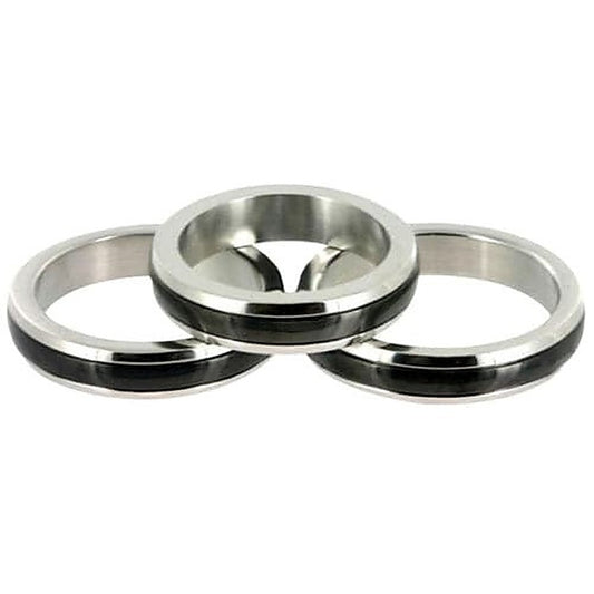 Burn the Rubber Steel C-Ring - Cock Rings