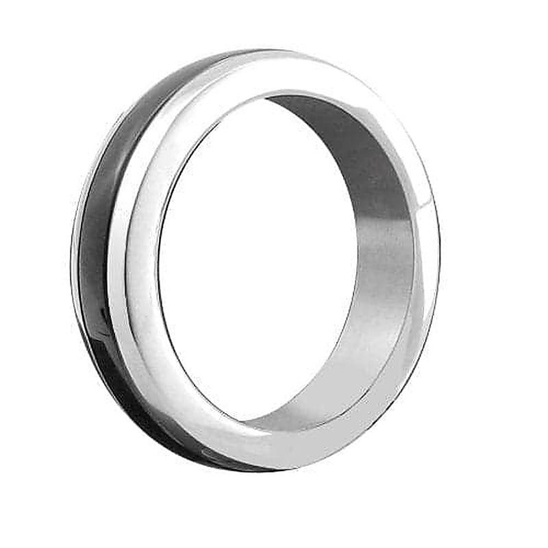Burn The Rubber Steel C-Ring By Hell'S Couture - Cock Rings