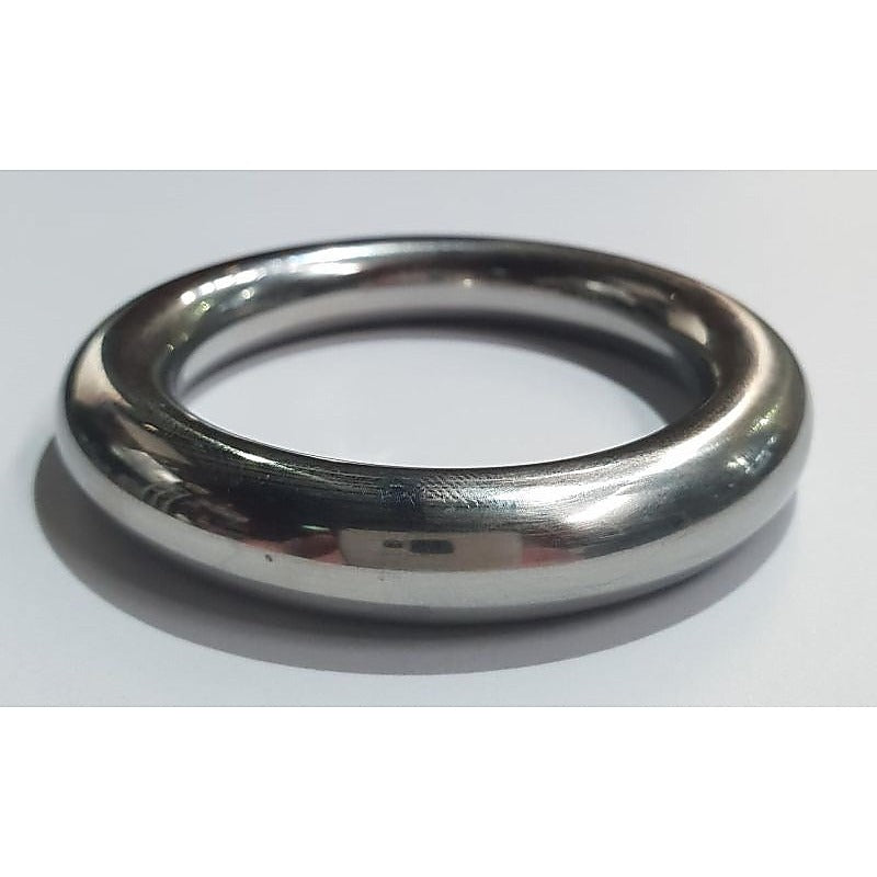 Lobstertube Steel Cock Ring By Hell'S Couture - Cock Rings